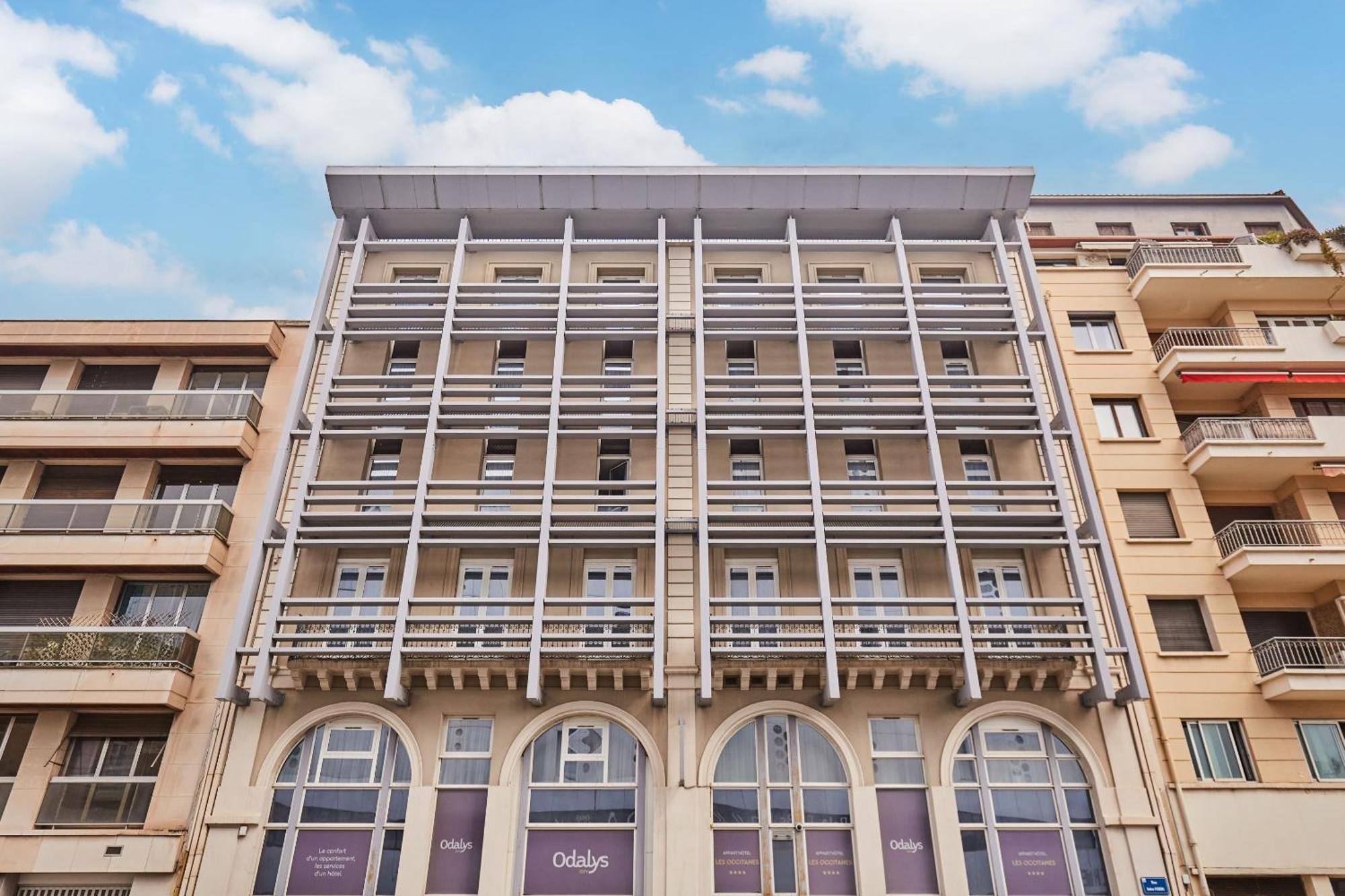 Appart Hotel Odalys City Montpellier Les Occitanes Exterior foto